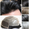 Lace Front Mens Toupee Mono Base Hair System Multiple Colors
